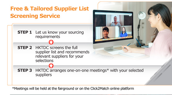 Free & Tailored Supplier List  Screening Service